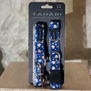 🎉HP🎉 Tahari Leash & Collar Set: Medium